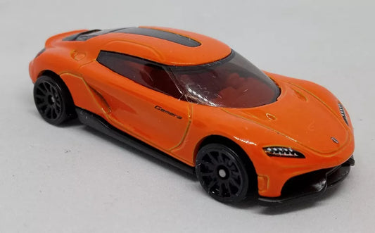 Hot Wheels 2022 #138/250 Koenigsegg Gemera, NEW/LOOSE, orange