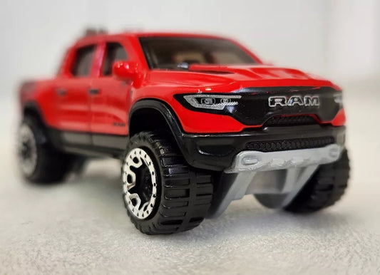 Hot Wheels 2024 #097/250 '23 Ram 1500, NEW/LOOSE, flame red