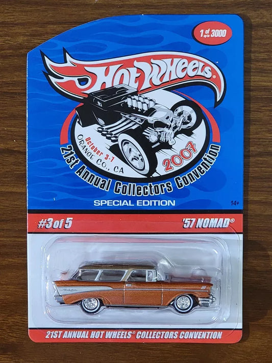 Hot Wheels RLC '57 Nomad 21st Collectors Convention, 1 of Only 3,000