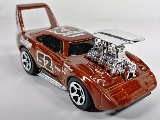 Hot Wheels 2003 First Editions #42 '69 Dodge Charger Daytona, NEW/LOOSE, brown