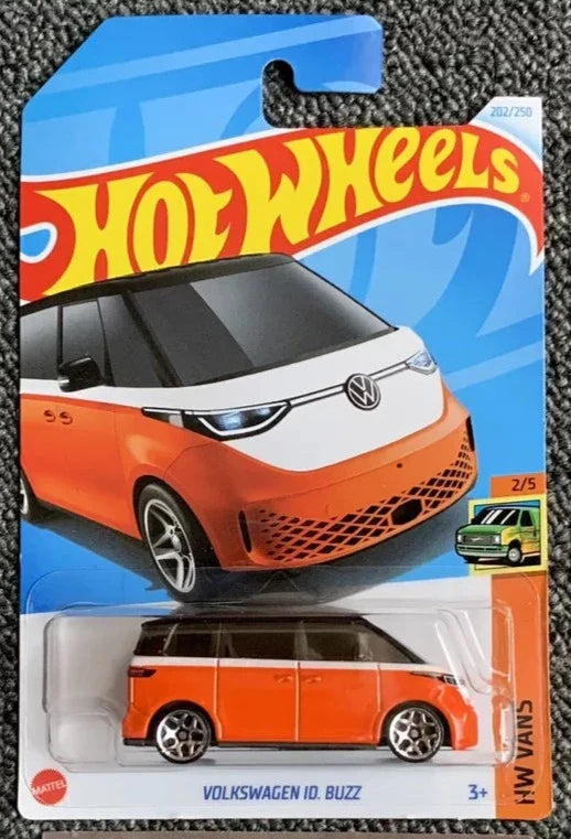 Hot Wheels 2024 #202/250 Volkswagen ID. Buzz, orange