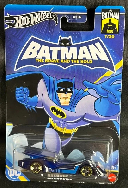 Hot Wheels 2024 Silver Label "The Batman 85 Years" Series 7/20, (The Brave & the Bold) Batmobile