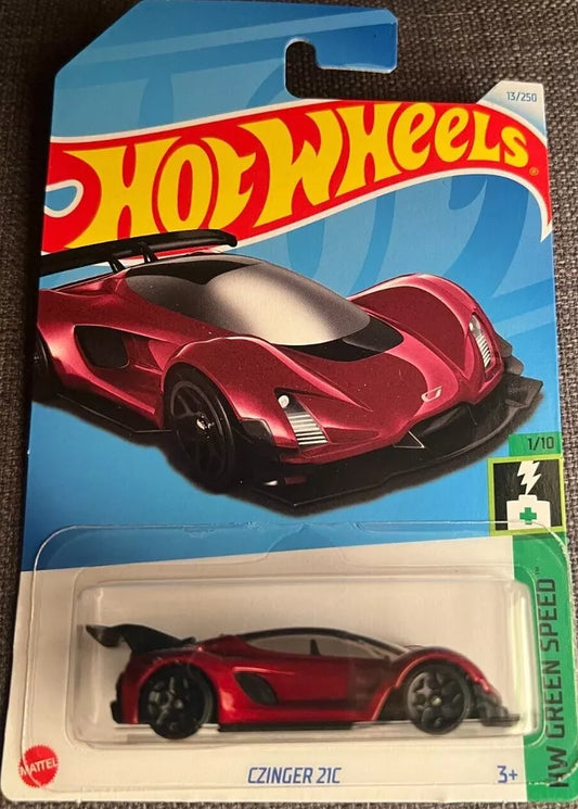 Hot Wheels 2024 #013/250 Czinger 21C, red