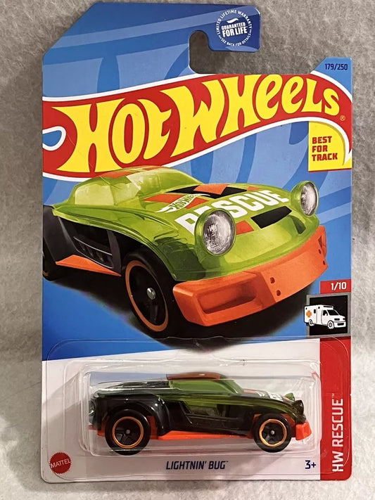 Hot Wheels 2023 #179/250 Lightnin' Bug, clear green