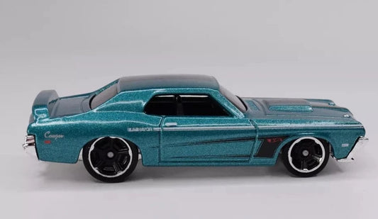 Hot Wheels 2024 #171/250 '69 Mercury Cougar Eliminator, NEW/LOOSE, teal