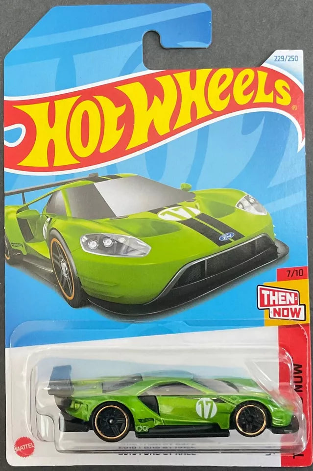 Hot Wheels 2024 #229/250 2016 Ford GT Race, green