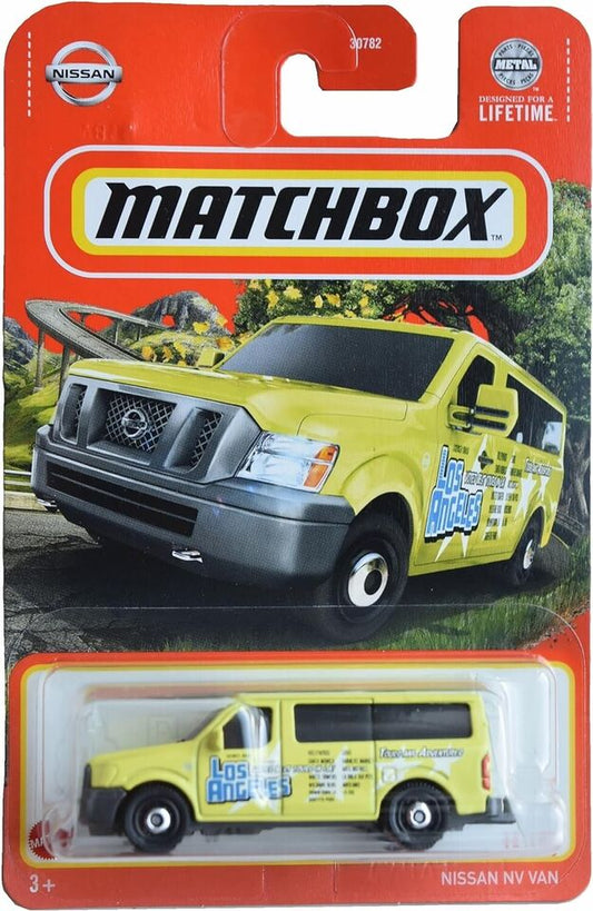 Matchbox 2024 #063/100 Nissan NV Van, yellow