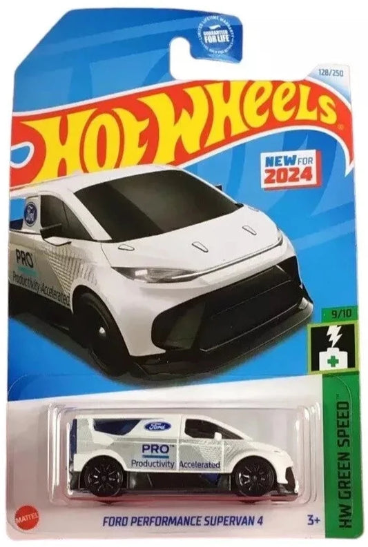 Hot Wheels 2024 #128/250 Ford Performance Supervan 4, white