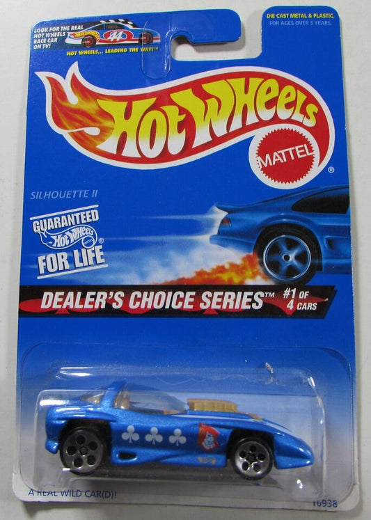 Hot Wheels 1997 Dealer's Choice Series Silhouette II, blue