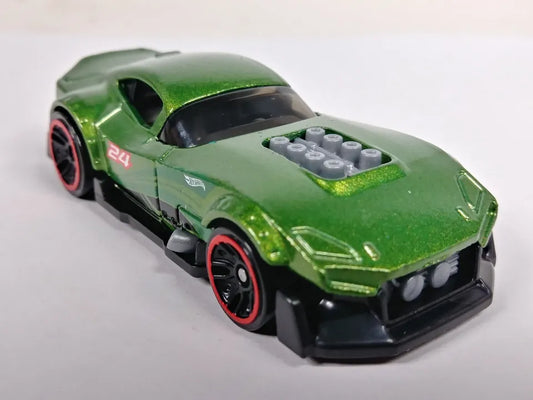 Hot Wheels 2023 Multipack Exclusive Muscle and Blown, NEW/LOOSE, metalflake green