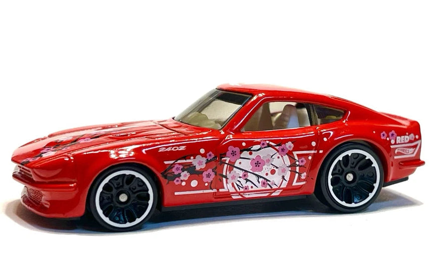 Hot Wheels 2025 #062/250 Datsun 240Z, TARGET RED EDITION, NEW/LOOSE, red