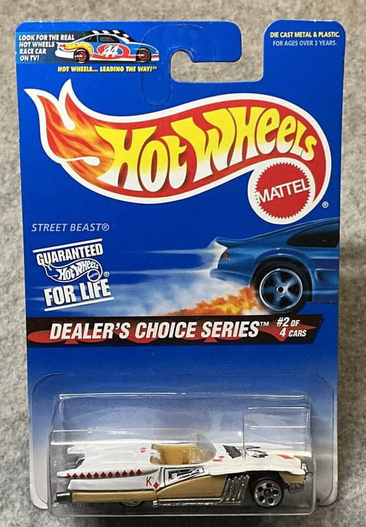 Hot Wheels 1997 Dealer's Choice Series #2/4 Street Beast, white