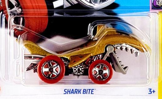 Hot Wheels 2024 #018/250 Shark Bite, NEW/LOOSE, gold