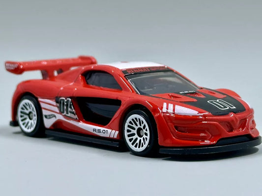 Hot Wheels 2023 #134/250 Renault Sport R.S. 01, NEW/LOOSE, glossy red