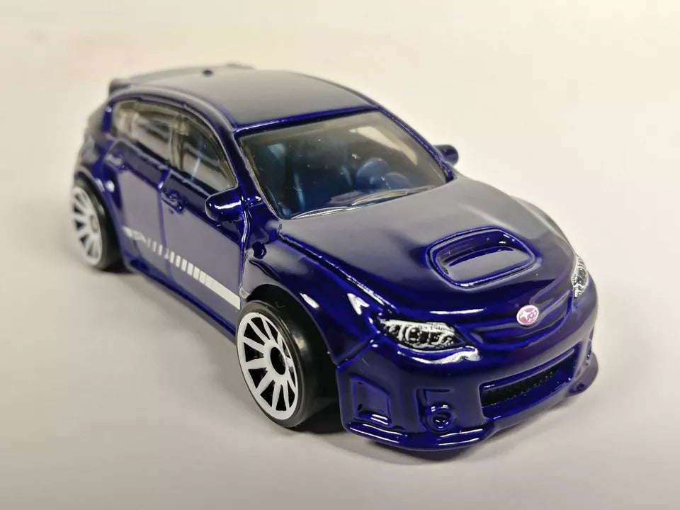 Hot Wheels 2023 #021/250 Subaru WRX STI, NEW/LOOSE, metalflake blue