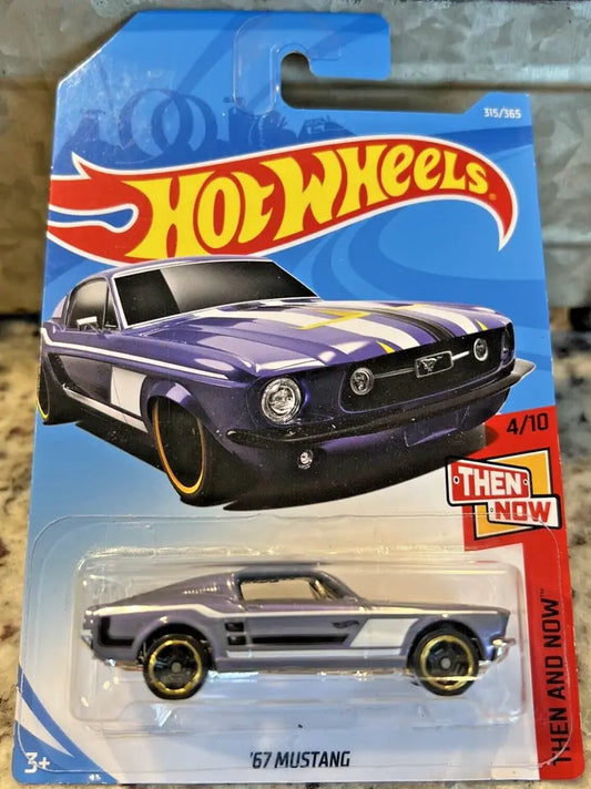Hot Wheels 2018 #315/365 '67 Mustang, purple