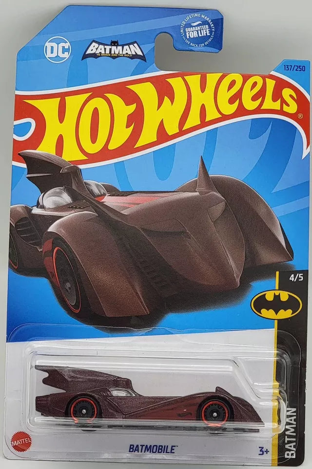 Hot Wheels 2023 137 250 The Brave And The Bold Batmobile Metalflak