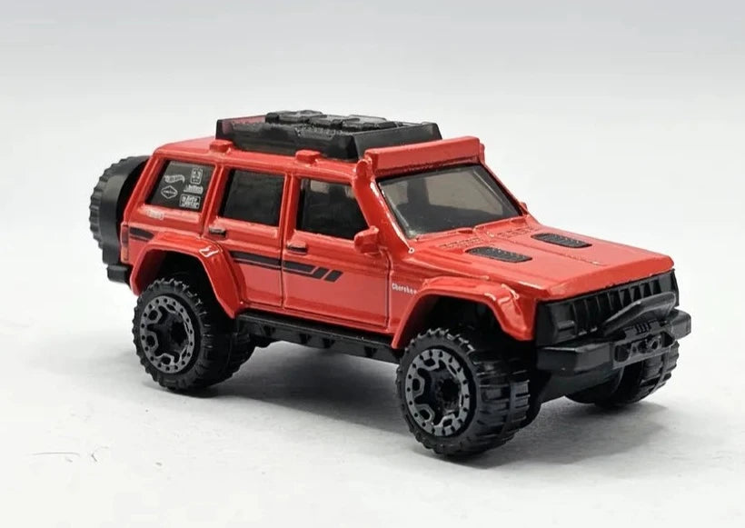 Hot Wheels 2022 #150/250 '95 Jeep Cherokee, NEW/LOOSE, red