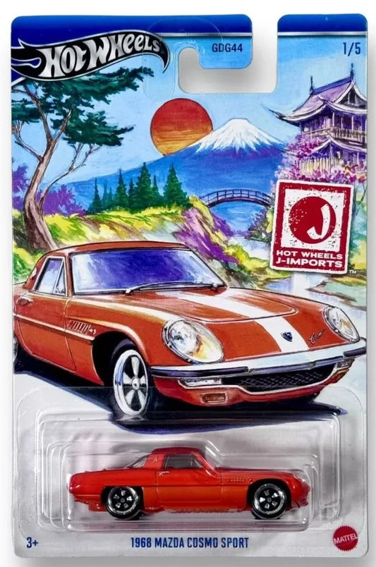 Hot Wheels 2024 J-Imports 1/5 1968 Mazda Cosmo Sport