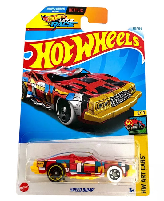 Hot Wheels 2024 #163/250 Speed Bump, red