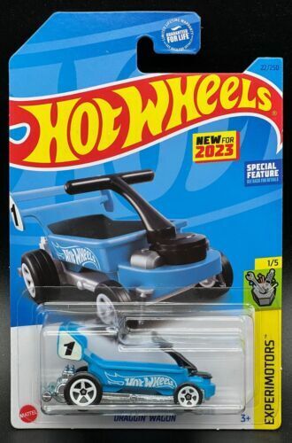 Hot Wheels 2023 #022/250 Draggin' Wagon, blue