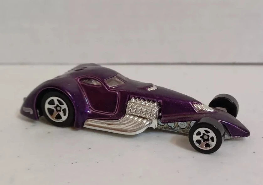 Hot Wheels 2000 First Editions #33/36 Hammered Coupe, NEW/LOOSE, metalflake purple