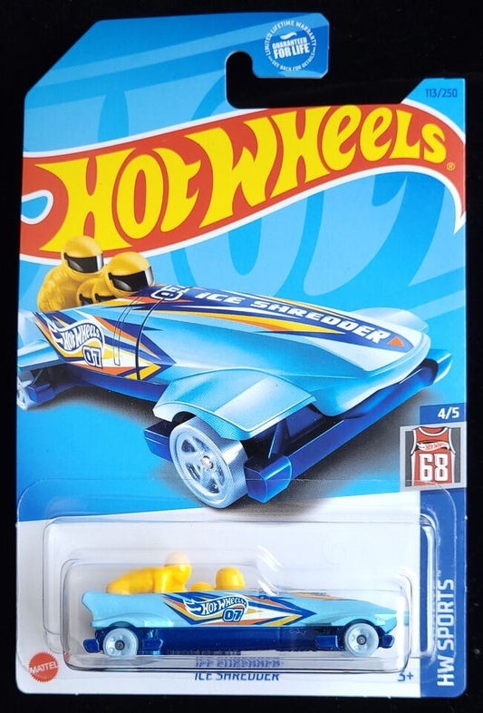 Hot Wheels 2023 #113/250 Ice Shredder, light blue