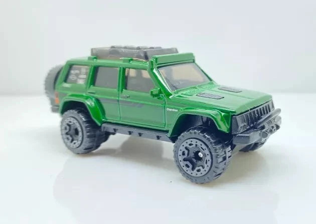 Hot Wheels 2022 #150/250 '95 Jeep Cherokee, NEW/LOOSE, green