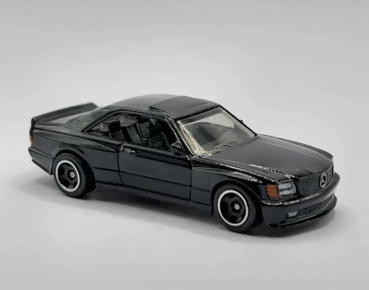 Hot Wheels 2023 #150/250 '89 Mercedes-Benz 560 SEC AMG, NEW/LOOSE, black