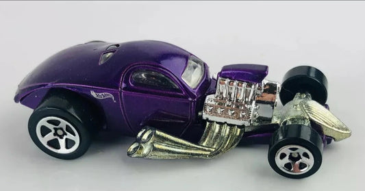 Hot Wheels 2003 #19 1/4 Coupe, NEW/LOOSE, metalflake purple
