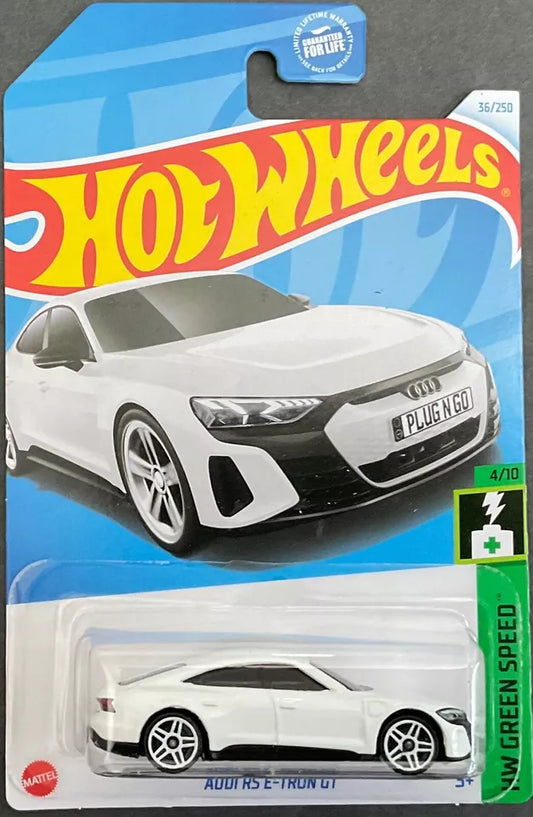 Hot Wheels 2024 #036/250 Audi RS E-Tron GT, white