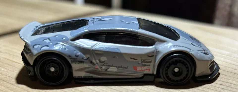 Hot Wheels 2021 #197/250 LB-Works Lamborghini Huracan Coupe, PREOWNED/LOOSE, grey