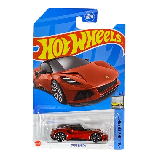 Hot Wheels 2023 #121/250 Lotus Emira, magma red