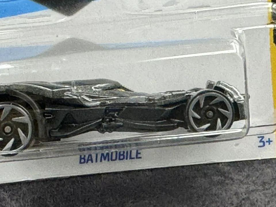 Hot Wheels 2024 #002/250 Batmobile, NEW/LOOSE, metalflake dark grey