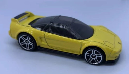 Hot Wheels 2024 #175/250 '90 Acura NSX, NEW/LOOSE, yellow