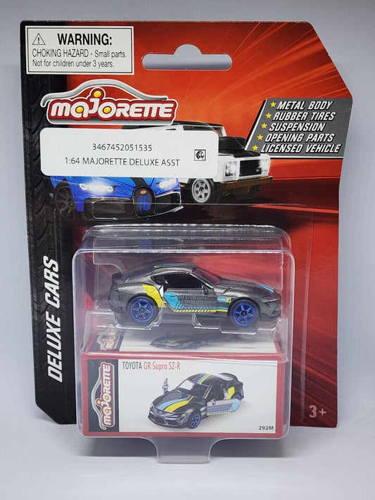 Majorette Deluxe Cars Toyota GR Supra SZ-R, grey