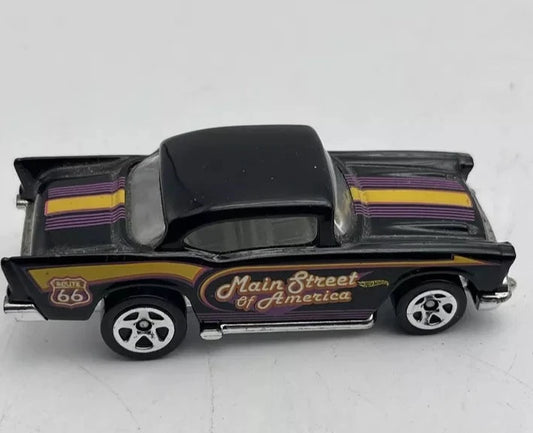 Hot Wheels 2014 HW Road Trippin' Route 66 '57 Chevy, black