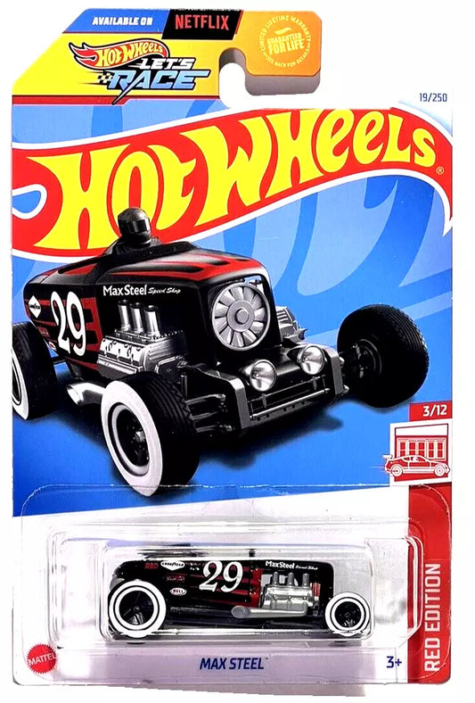 Hot Wheels 2024 TARGET RED EDITION, Max Steel, black