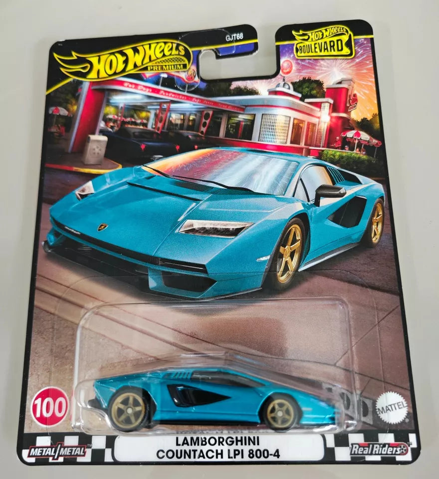 Hot Wheels Boulevard Series #100 Lamborghini Countach LPI 800-4