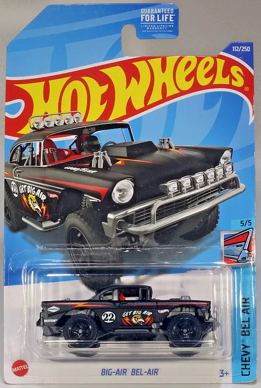 Hot Wheels 2022 #112/250 Big-Air Bel-Air, black