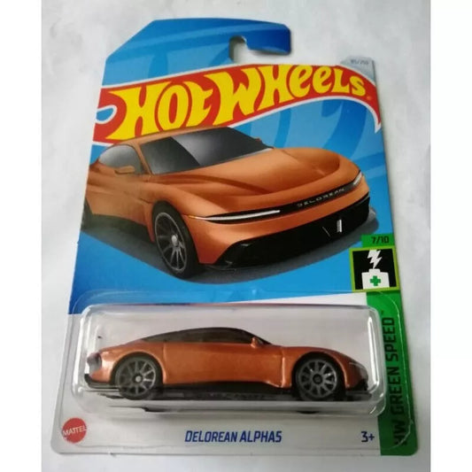 Hot Wheels 2024 #085/250 Delorean Alpha5, burnt orange metallic