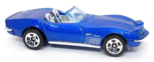 Hot Wheels 2023 #132/250 '72 Stingray Convertible, NEW/LOOSE, targa blue