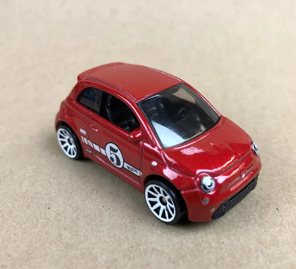 Hot Wheels 2024 #022/250 Fiat 500e, RED EDITION, NEW/LOOSE, red