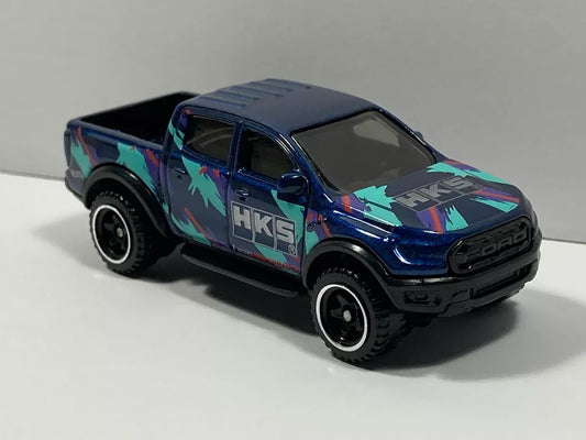 Hot Wheels 2024 #043/250 '19 Ford Ranger Raptor, NEW/LOOSE, blue