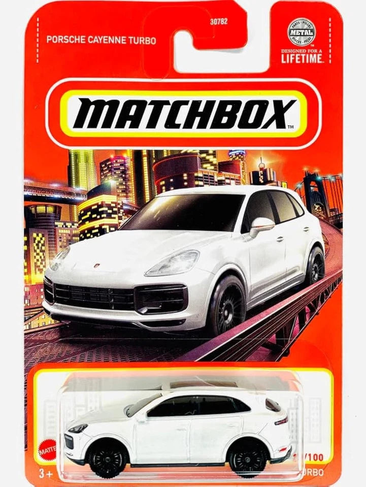 Matchbox 2024 #027/100 Porsche Cayenne Turbo, white