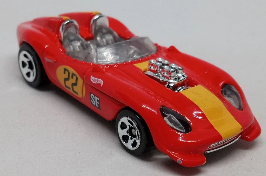 Hot Wheels 2022 #123/250, Glory Chaser, NEW/LOOSE, glossy red