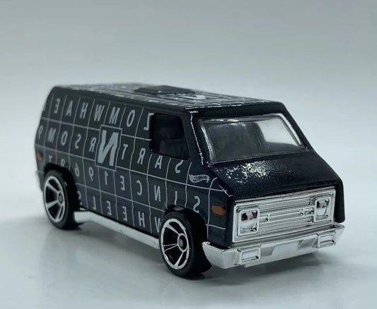 Hot Wheels 2023 #016/250 70s Van, NEW/LOOSE, navy blue