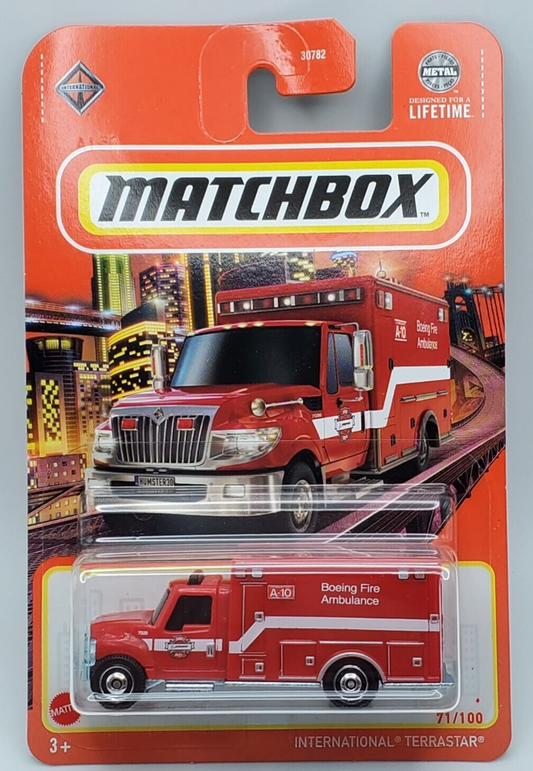 Matchbox 2024 #071/100 International Terrastar, red