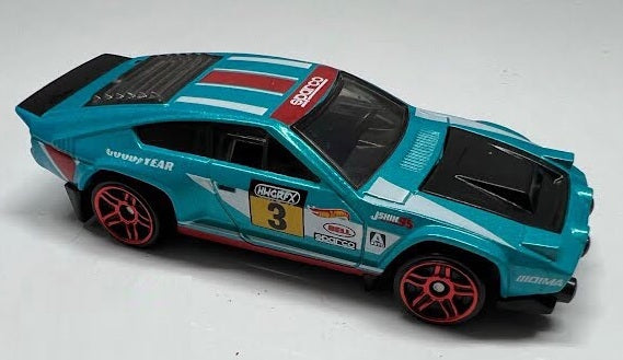 Hot Wheels 2023 #005/250 Dimachinni Veloce, NEW/LOOSE, metalflake teal