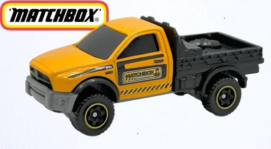 Matchbox 2024 #023/100 RAM Work Truck, NEW/LOOSE, yellow